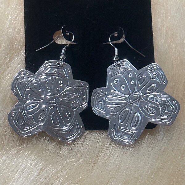 Silver Earrings D-Formline Design