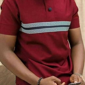 Tife African men suit/Senator wear/African clothing/African men clothing/African men shirt /dashiki/Kaftan/prom/groom suit
