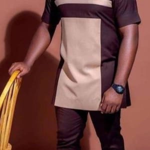 Trending African men clothing/kaftan/wedding suit/grooms men suit/ groom suit/Dashiki men shirt/Senator wear/Men&#39;s wear/Senator suit