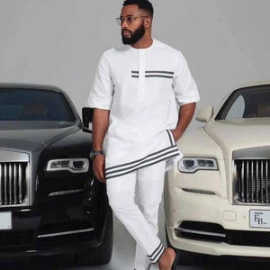Tolase African men clothing/kaftan/wedding suit/groomsmen suit/ groom suit/Senator wear/Men&#39;s wear/Senator suit/Handmade clothing