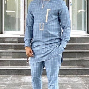 African men clothing/kaftan/wedding suit/groomsmen suit/ groom suit/Dashiki men shirt/prom dress/Senator Wear/Men&#39;s Wear