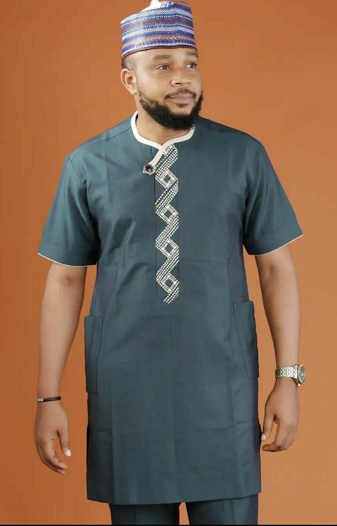 Ibiyemi African Men Shirt and Matching Pant/african Clothing/african ...