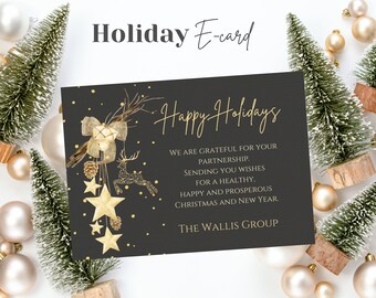 christmas cards for business etsy christmas cards for business