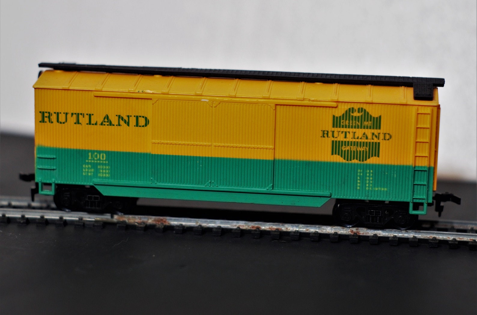 Rutland green Mt. Gatewayho Scale Wood Boxcar by Etsy