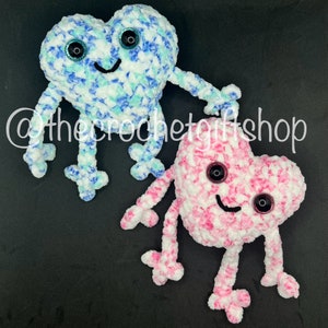 Cute Love Heart Plushie