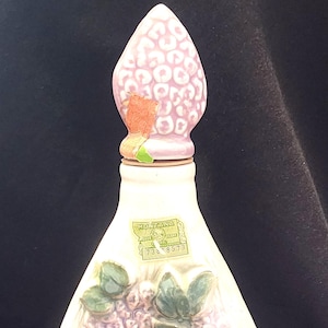 Vintage 12 1/2&quot;  1969 Jim Beam Decanter Celebrating 100 Years for Lombard Illinois