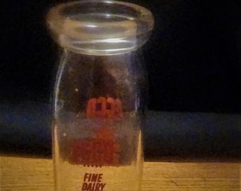 Vintage Ecco Dairy Milk Bottle