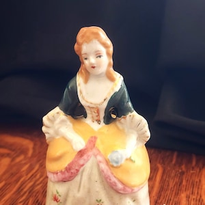 Vintage Porcelain Lady Bell Japan