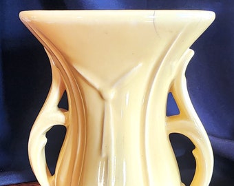 Vintage McCoy Bow Pottery Vase