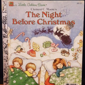 Vintage 1987 The Night Before Christmas