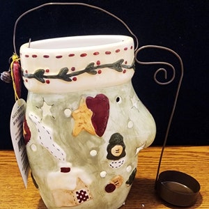 Vintage Candle Holder - Cute!
