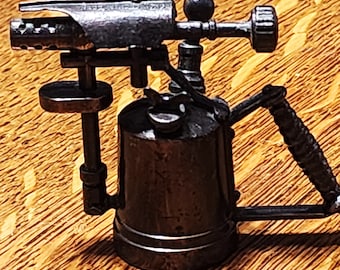 Vintage Die Cast Pencil Sharpener - Blow Torch