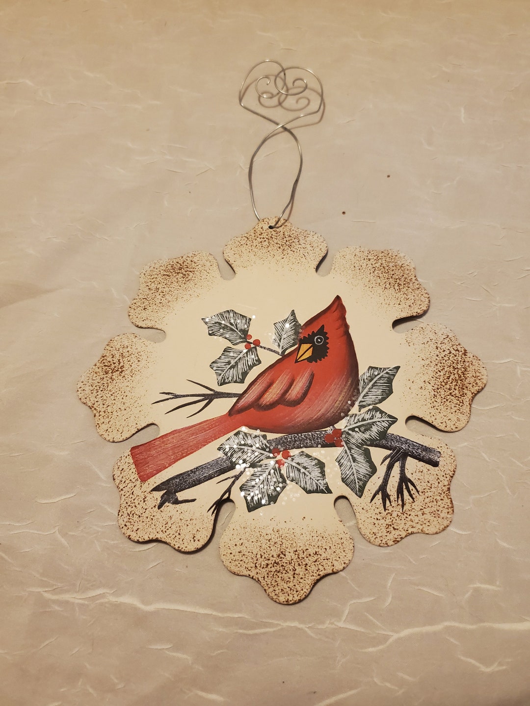 Vintage Bird Ornament Etsy