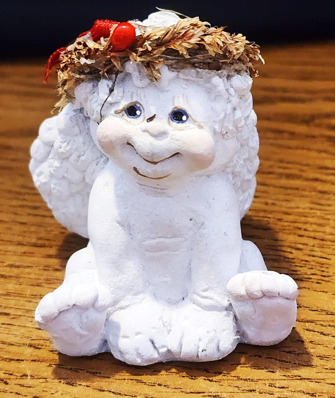 Vintage Dreamsicle Cherub Angel Baby Smiling 1990s - Etsy