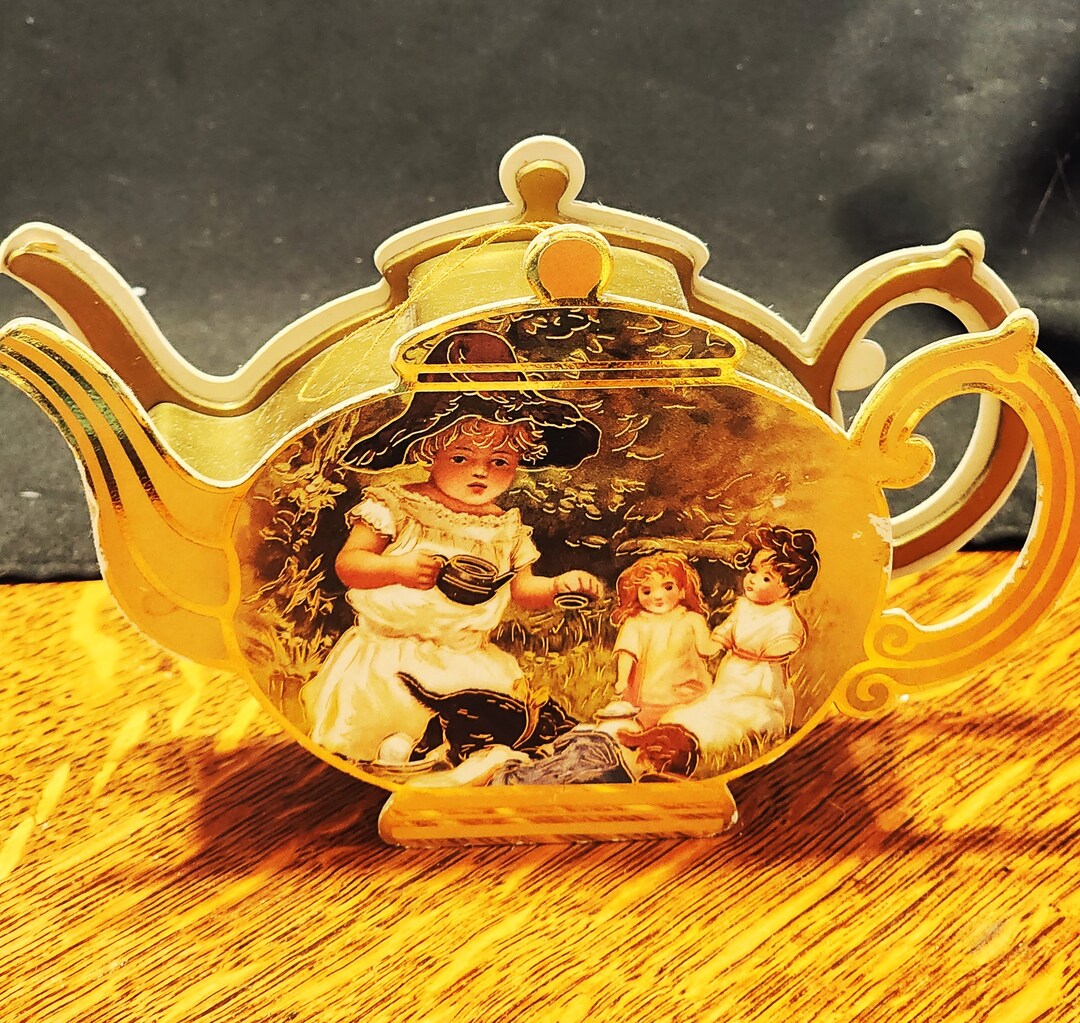 Vintage Tea Box Adorable Etsy