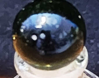 Vintage Smokey Black Marble