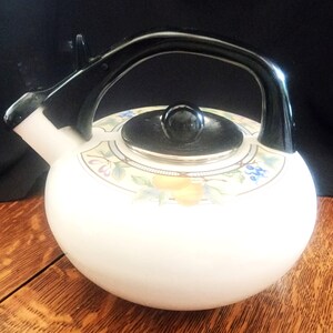 Vintage Mikasa Steamer TeaPot Gartenernte A2007