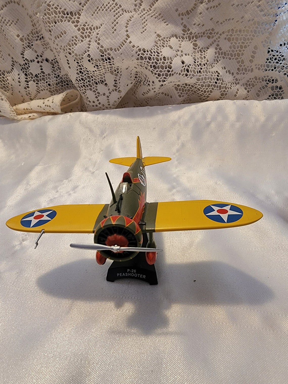 Vintage US Army Flying Mule Peashooter on Stand Etsy