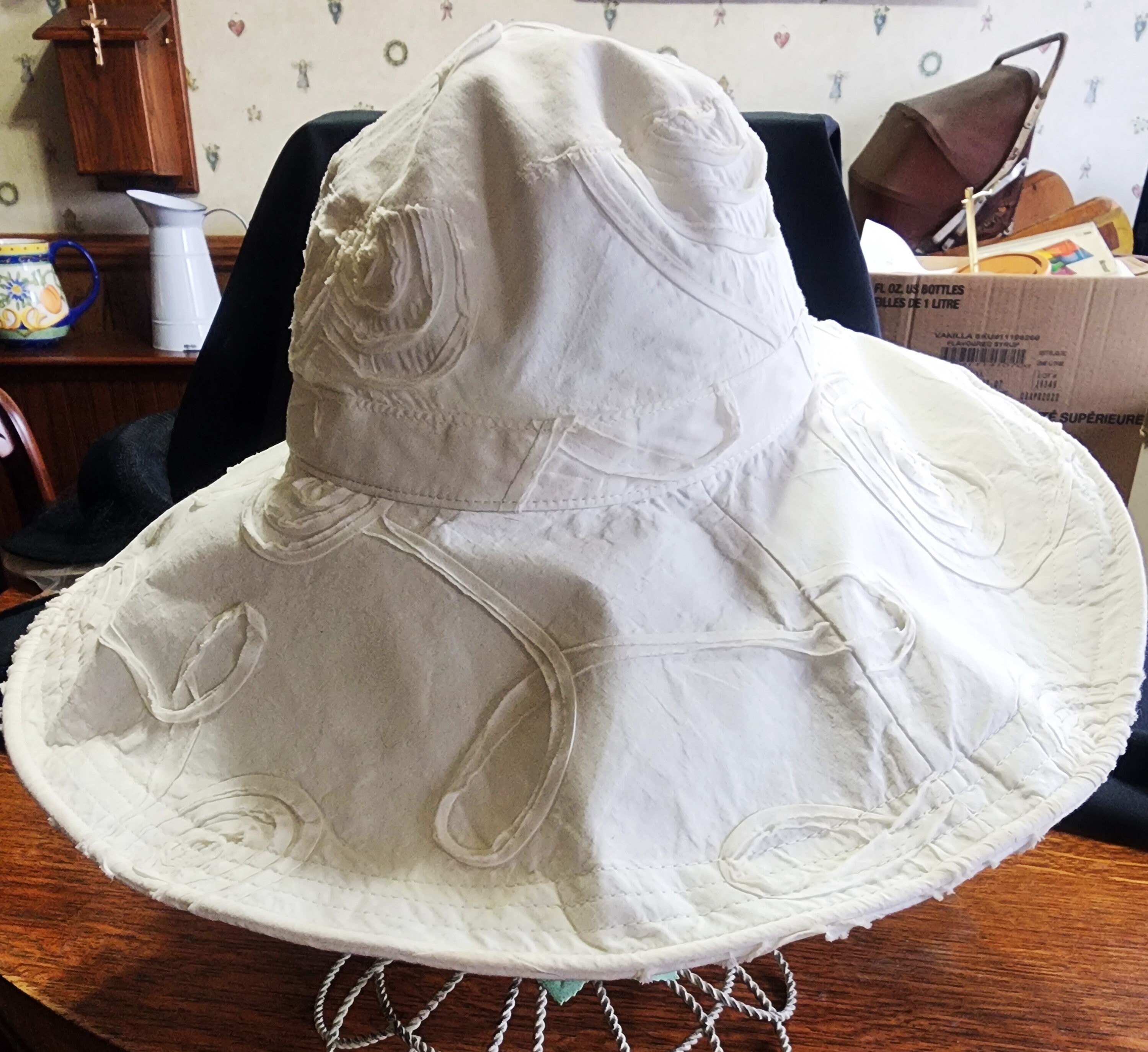 Vintage San Diego Hat Company White Cotton/polyester Sun Hat  display picture 1