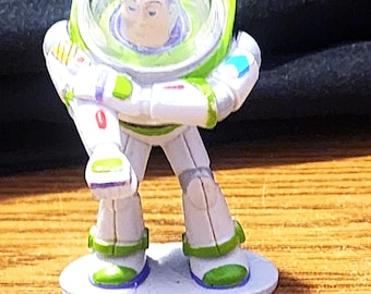 Figura vintage de Buzz Lightyear de Disney - Juguete de la Cajita Feliz de McDonald's del año 2000