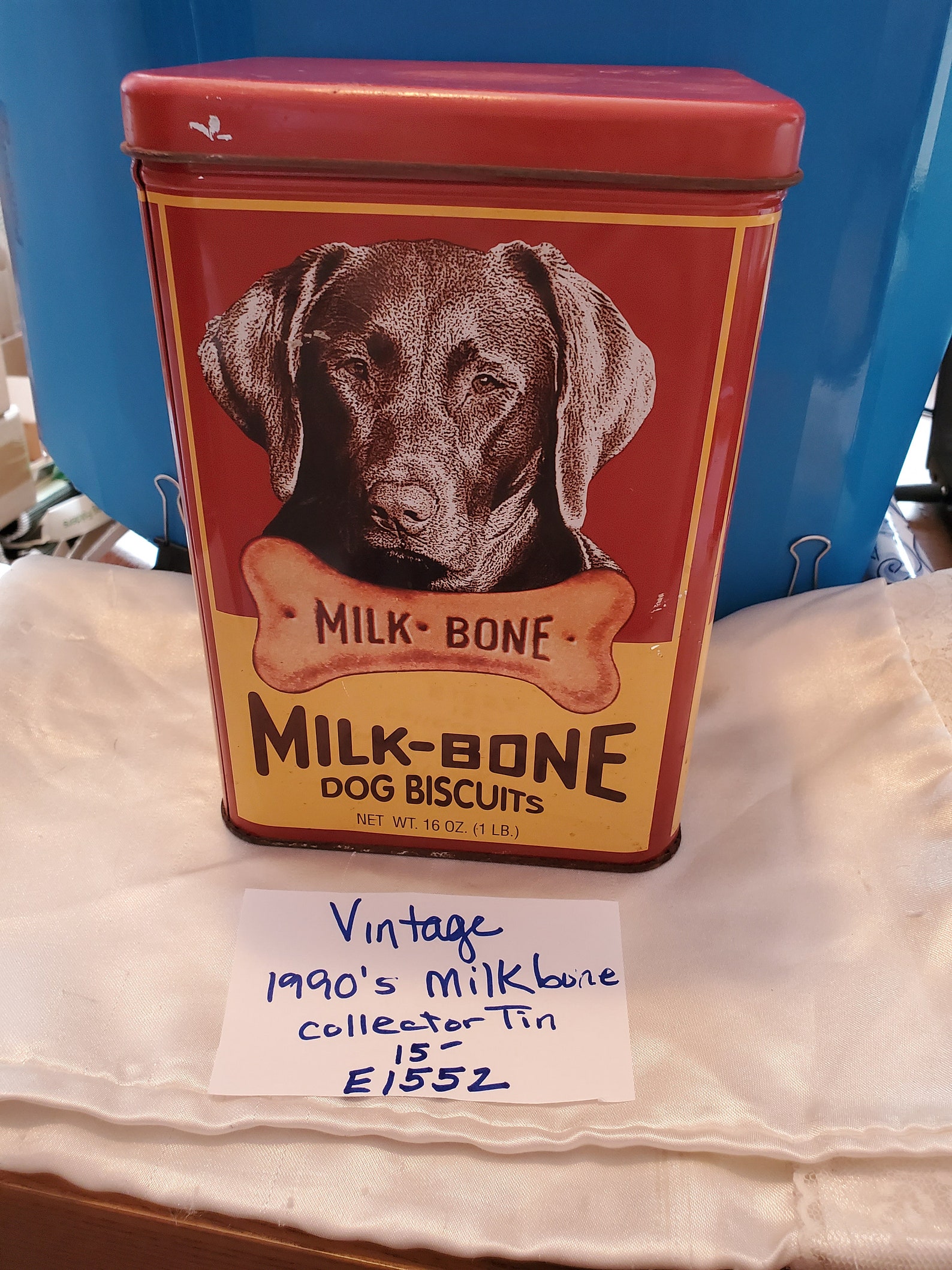 Vintage 1990's MilkBone Collectors Tin Etsy