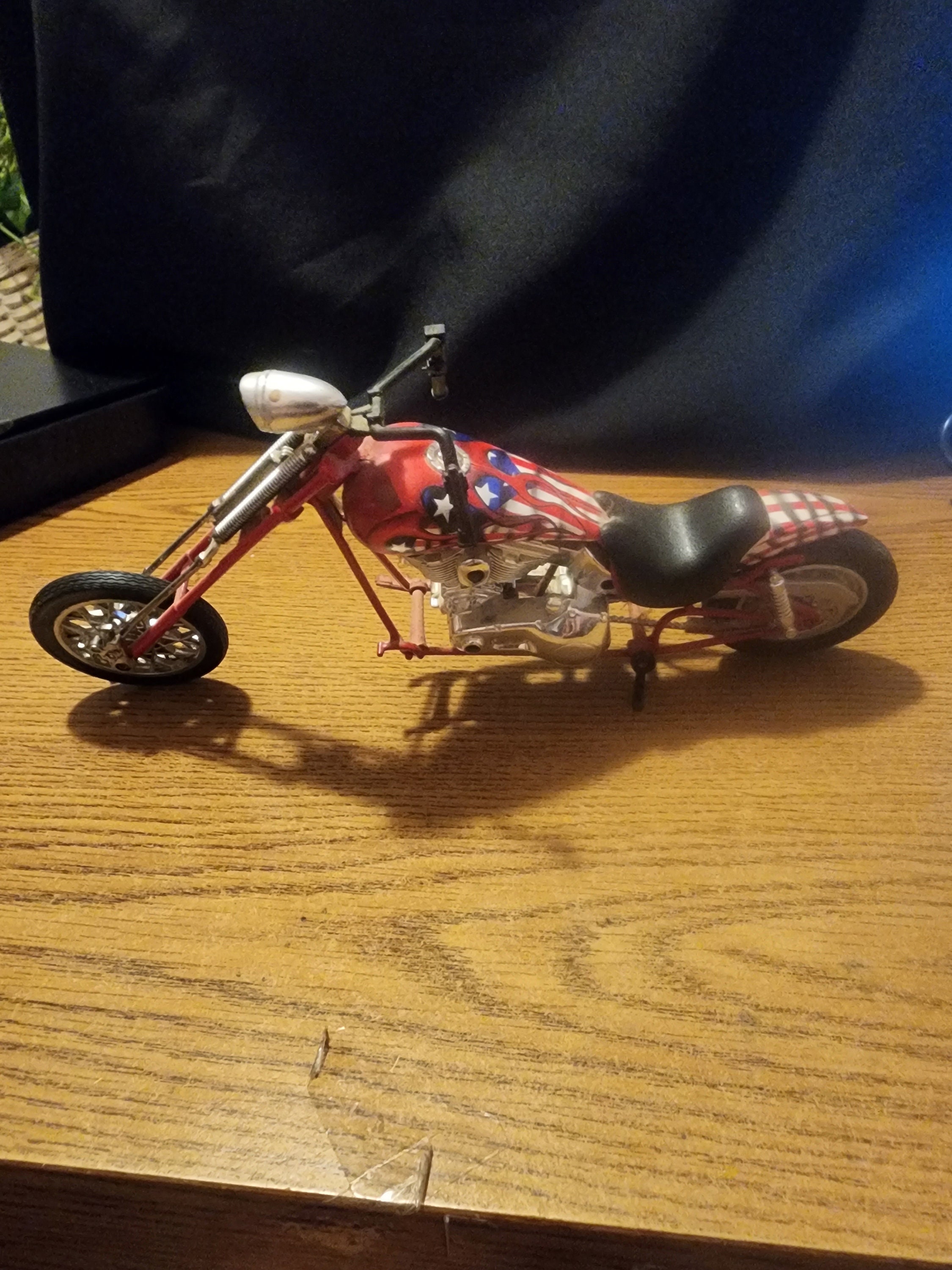 Toy chopper store motorcycle