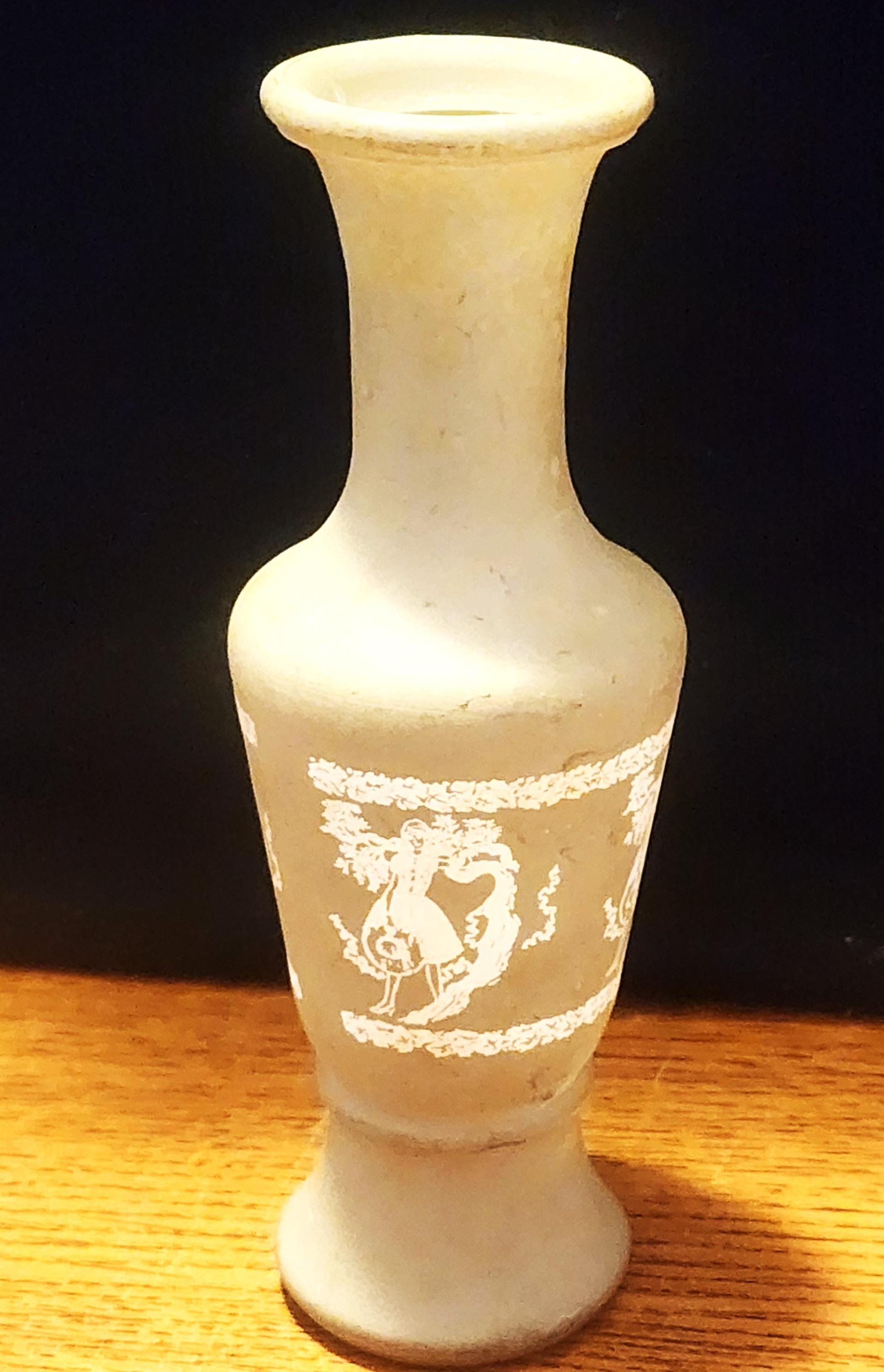 Vintage 3 1/2" Art Pottery Vase With Drip Glaze Signed - Etsy