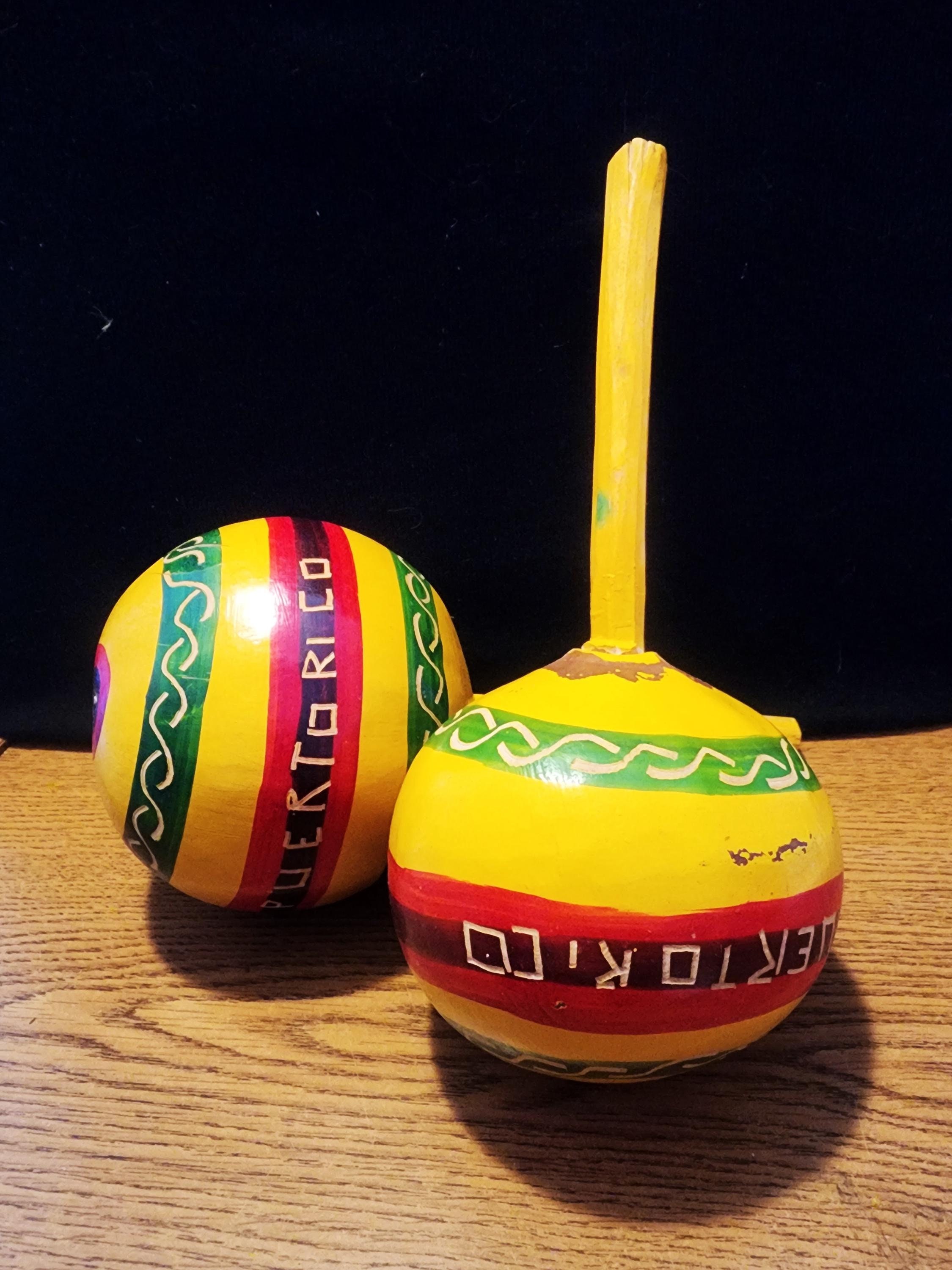 Puerto rican maracas sale