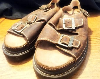 Vintage 90s y2k Born Greek Fisherman Chunky Platform Buckle Jesus‎ Sandals 12 Vintage 90s y2k Born Greek Fisherman Chunky Platform Buckle  main image 3
