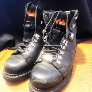 Harley Davidson Boots 9 1/2 - Etsy