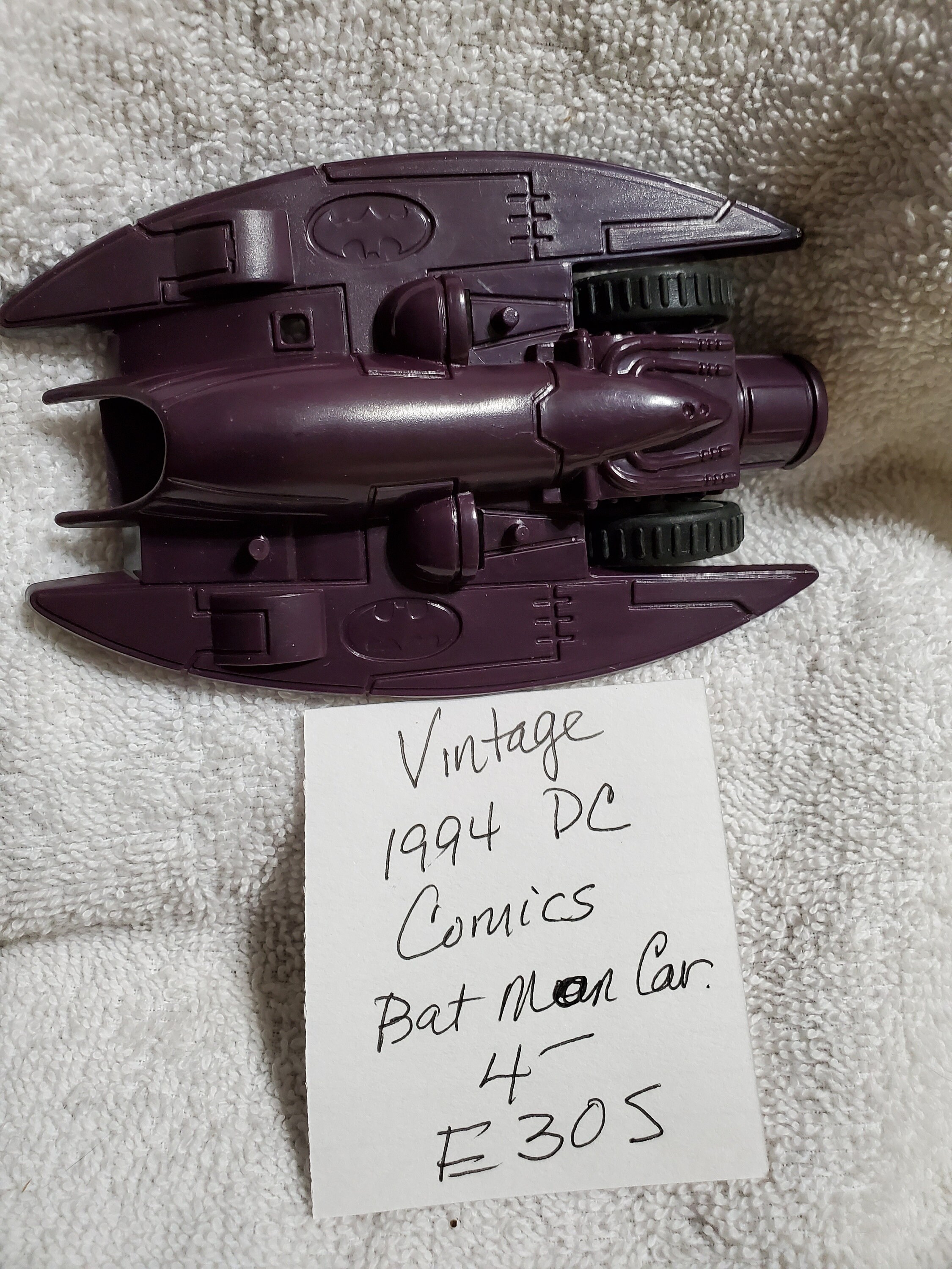 Vintage 1994 DC Comics Batman Car Etsy