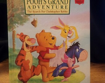 Vintage 1997 Poohs Grand Adventure Búsqueda de Christopher Rpbin