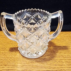 Vintage Imperial Glass Sugar Bowl