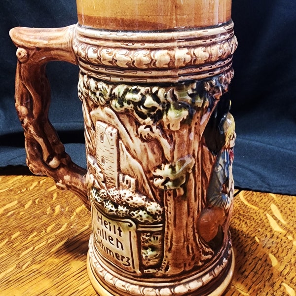 Vintage Japanese Beer Stein