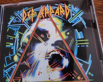 Vintage Def Leppard Hysteria Audio CD - Etsy