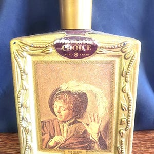 Vintage 9&quot; 1972 Jim Beam Decanter Old Time Choice