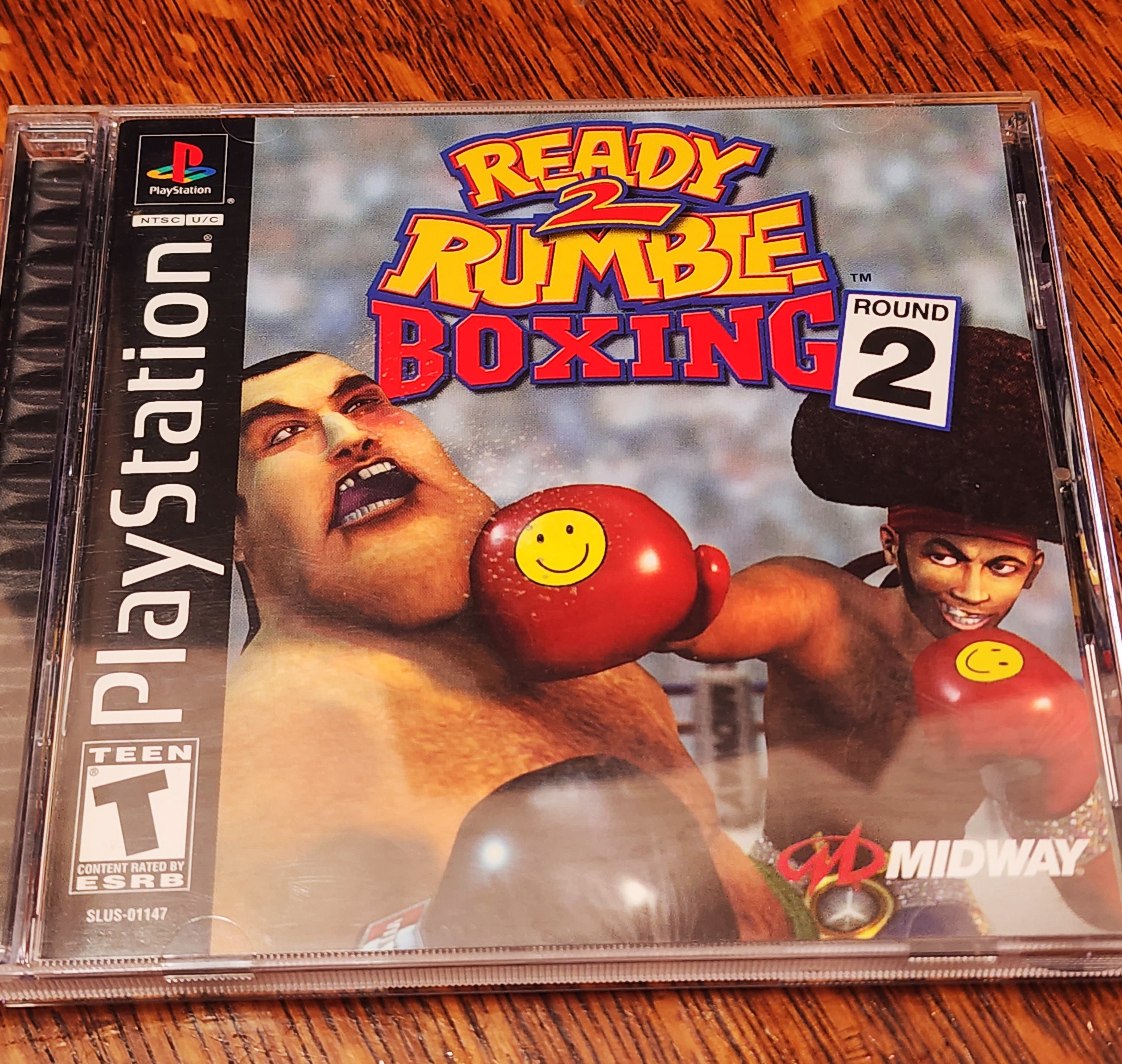 Vintage Playstation Ready to Rumble Boxing