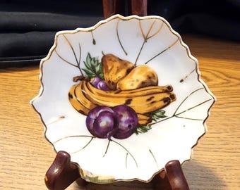 coguさん プレート Fruit Motif Plate: Signed S. Kuzuya, Gold Trim Japan - Etsy