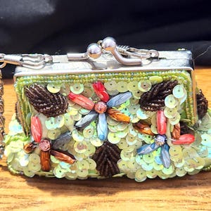 Vintage Beaded Small Purse