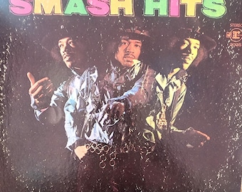 Vintage Jimi Hendrix Smash Hits (no Poster) Vinyl Record LP - Etsy
