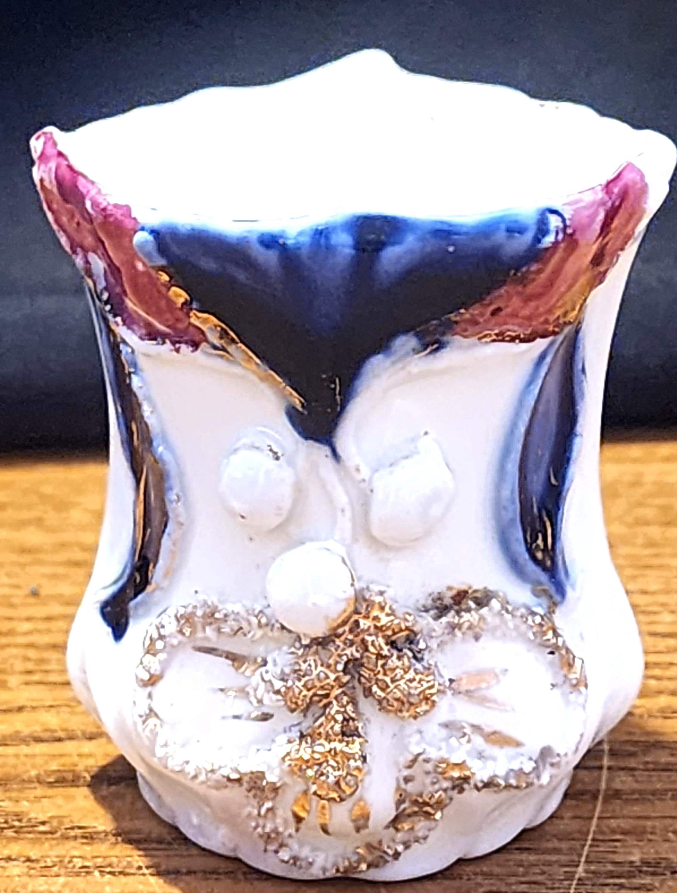 アンティーク雑貨 Antique Birmingham 1915 Toothpick Holder Vintage Porcelain German Toothpick Holder - Etsy