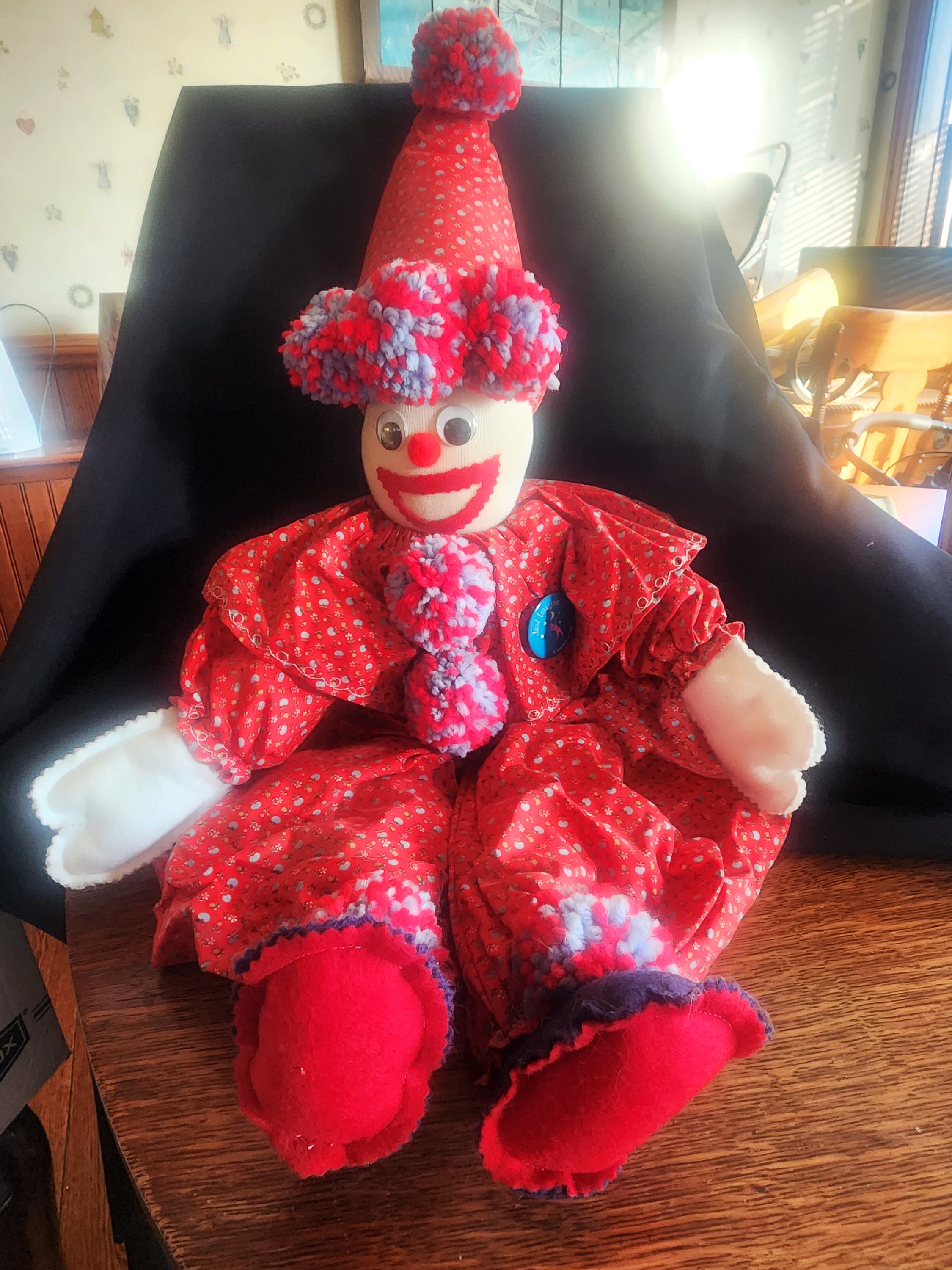 ヴィンテージ 24 インチ ぬいぐるみピエロ - Etsy 日本