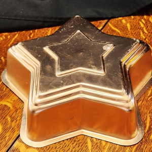 Vintage Copper Jello Mold