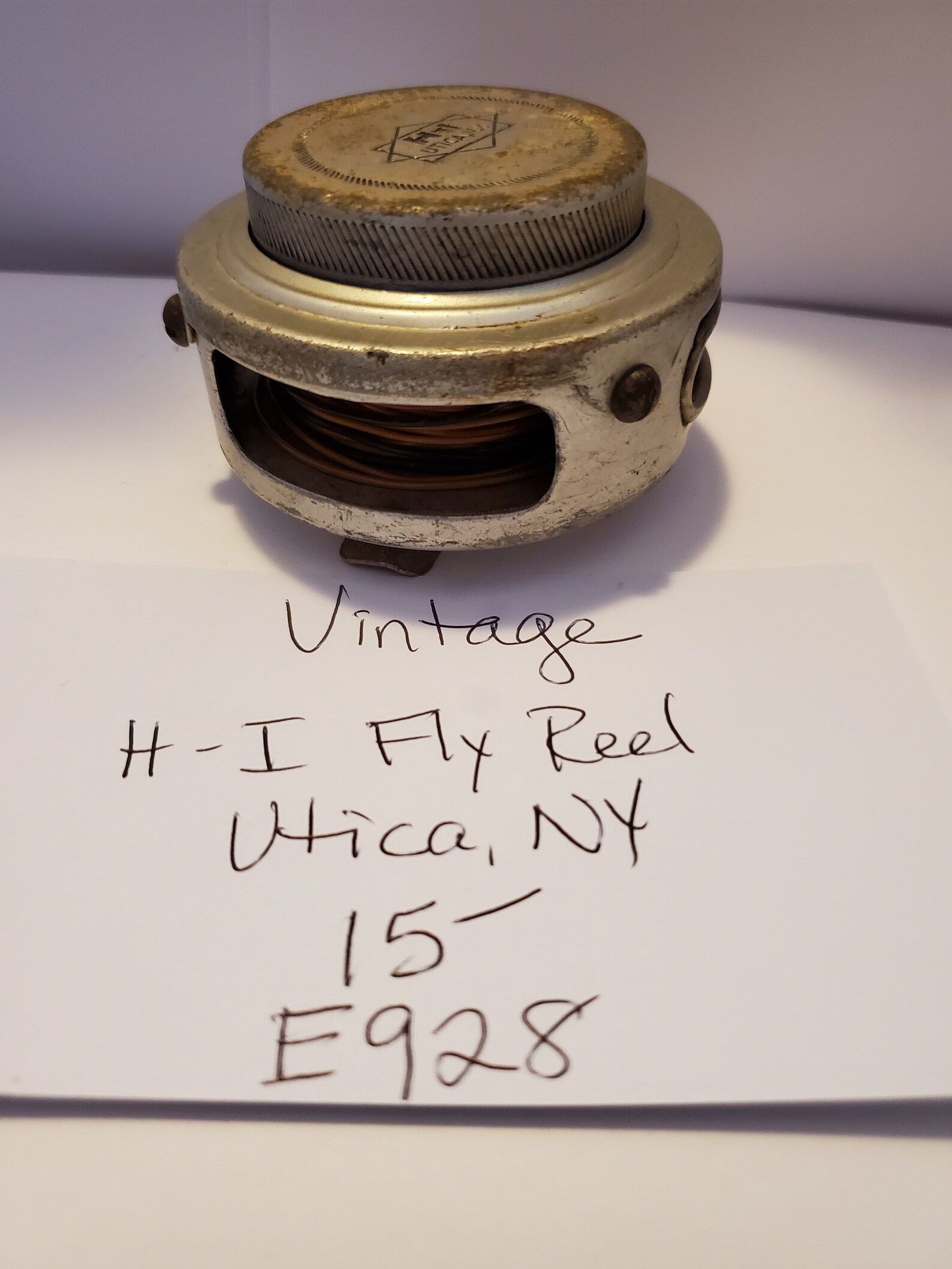 Vintage H I Fly Reel Utica New York Etsy