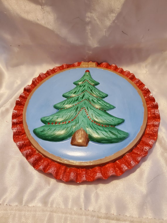 Vintage Holland Mold Christmas Tree Signed 1992 Etsy