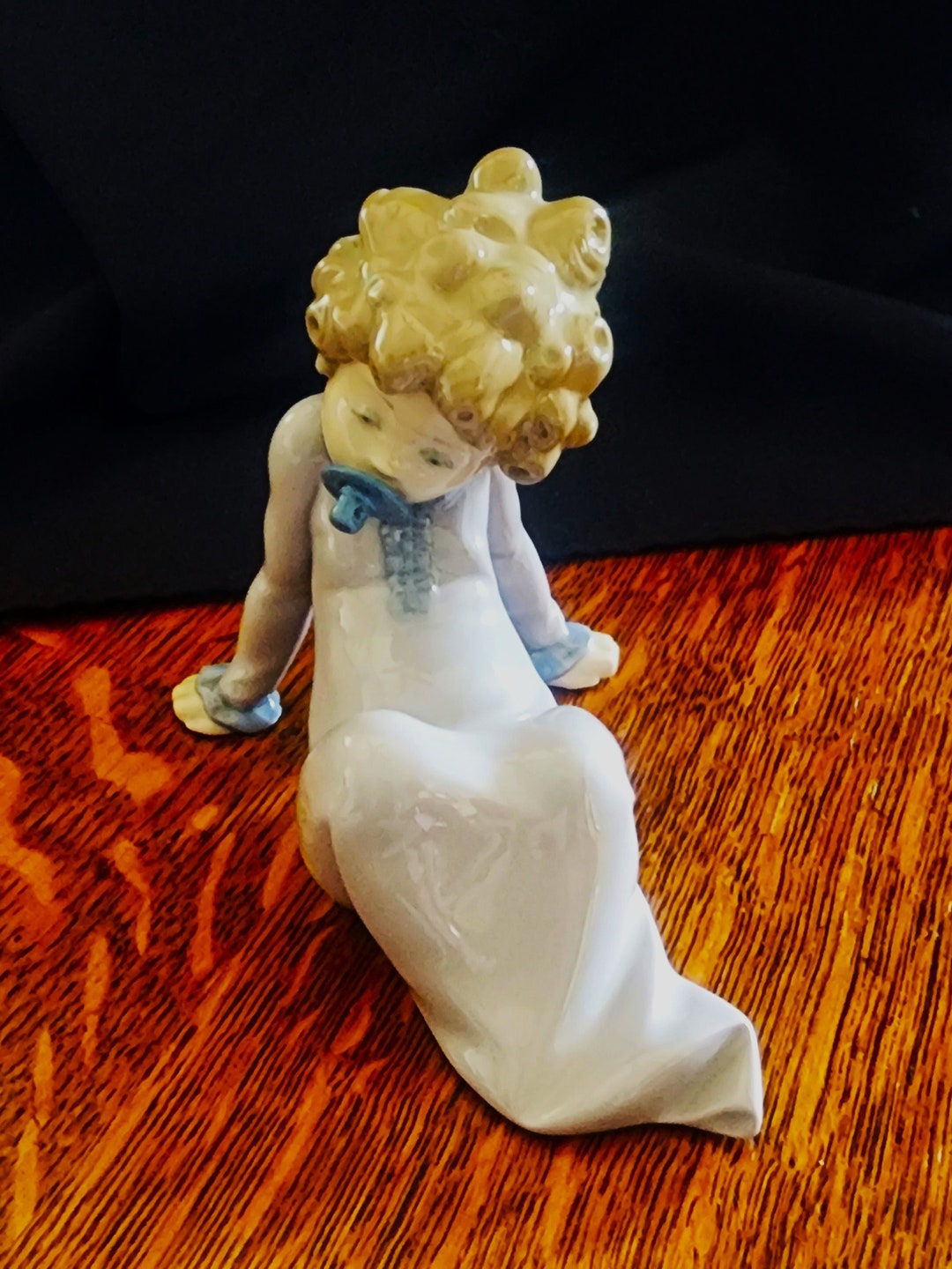 Vintage Llardo Baby 5102 Figurine Porcelain Adorable! Etsy