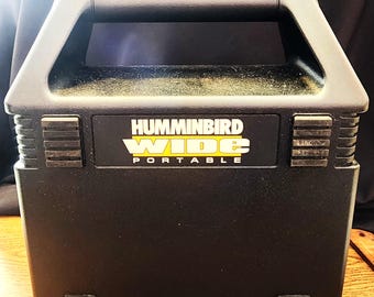 Vintage Hummingbird Portable Fish Finder in Case