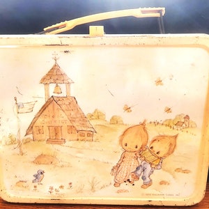 Vintage 1975 Precious Moments Lunch Box Only