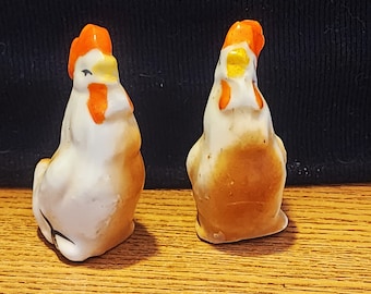 Vintage 1930 Gallo japonés Salt & Pepper Shakers