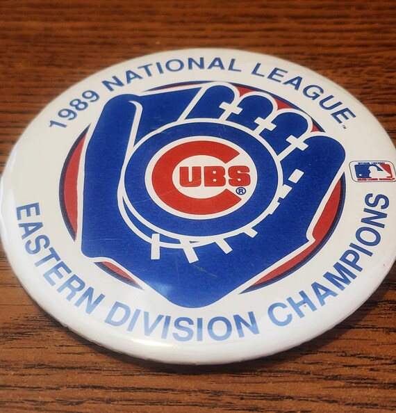 Vintage Chicago Cubs 1989 Eastern Division Button - image 1